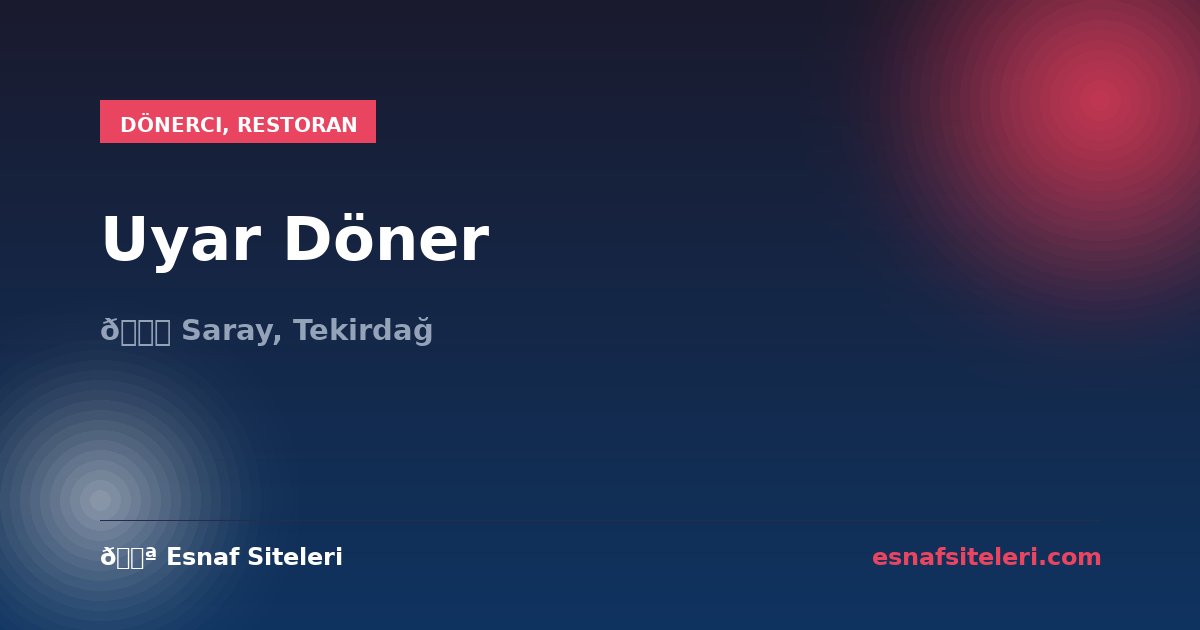 Uyar Döner
