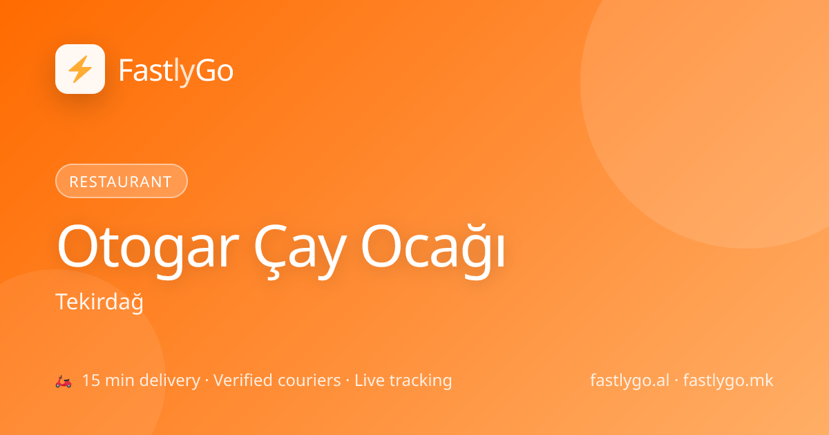 Otogar Çay Ocağı