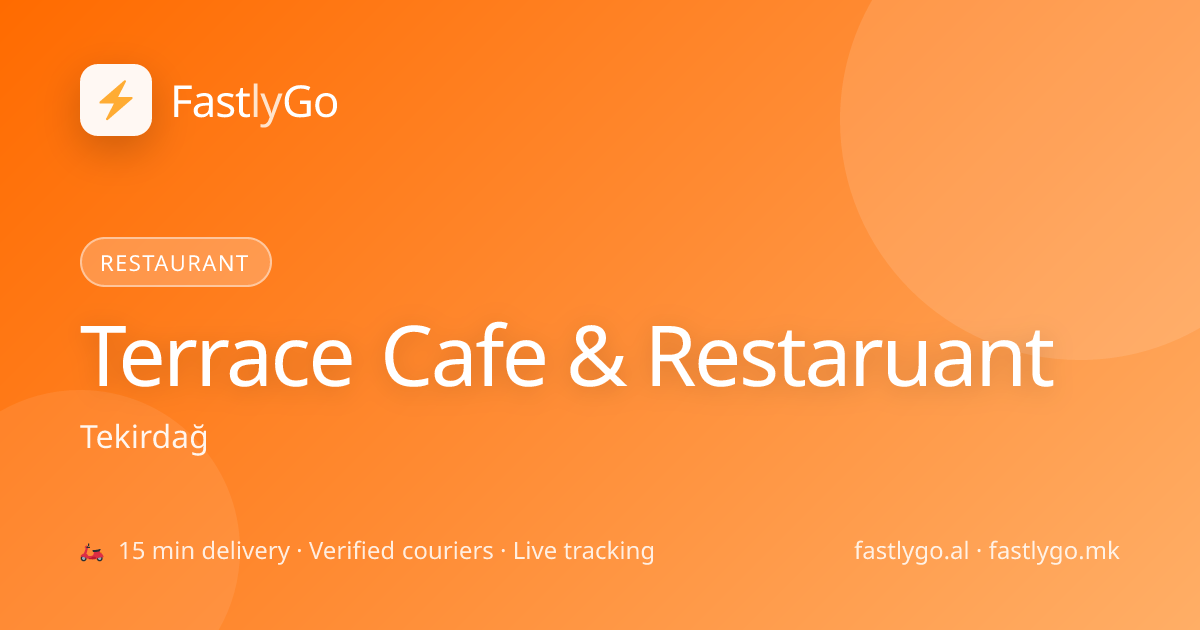 Terrace Cafe & Restaruant