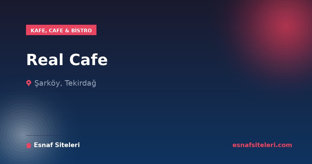 Real Cafe
