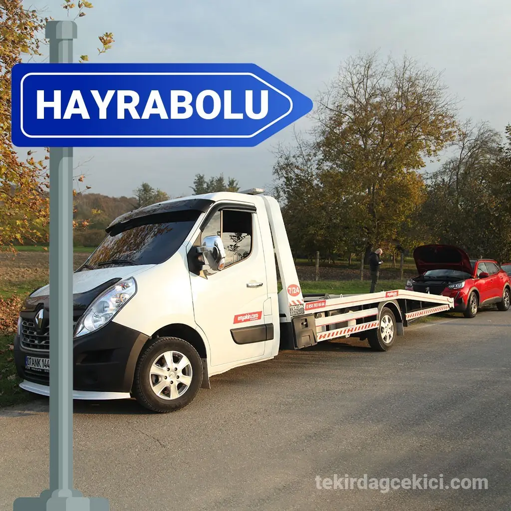 Hayrabolu En Yakın Oto Kurtarıcı Hizmeti