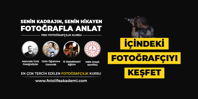 Marmaraereğlisi Fotoğrafçılık Kursu Fotolife Akademi