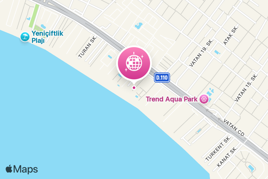 Palm Beach Club Tekirdağ Apple Maps
