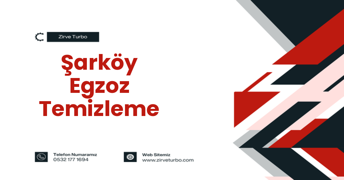 Şarköy Egzoz Temizleme