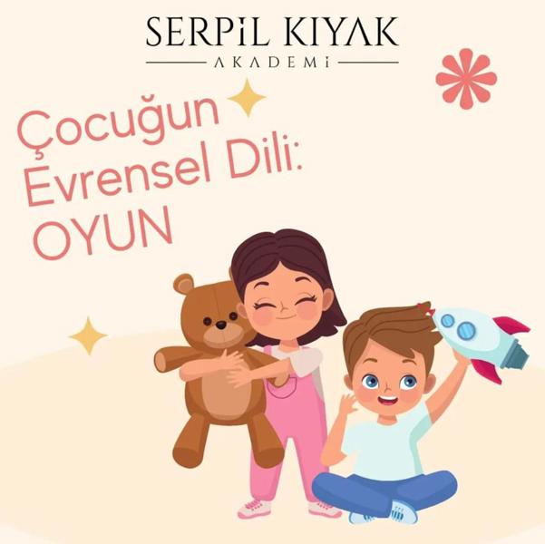 Serpil Kıyak Akademi Oyun Grupları logosu