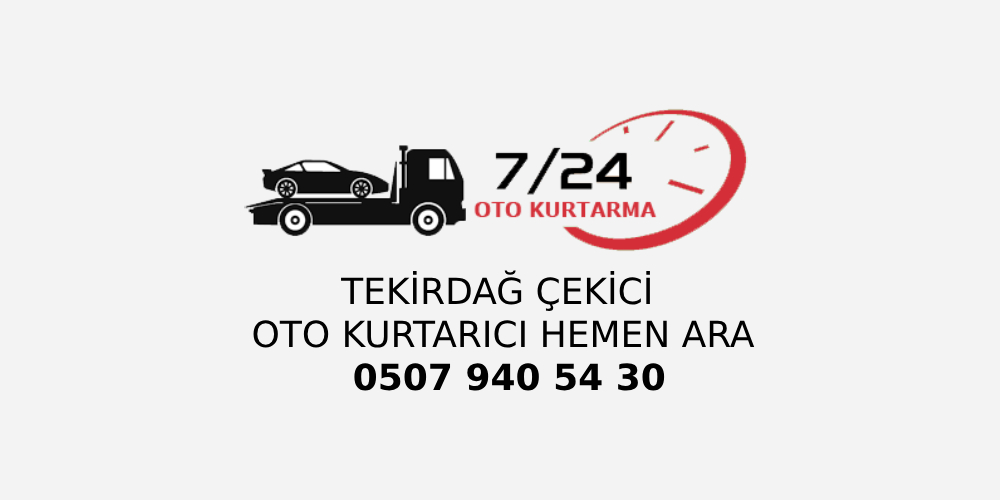 Tekirdağ oto kurtarıcı vinç