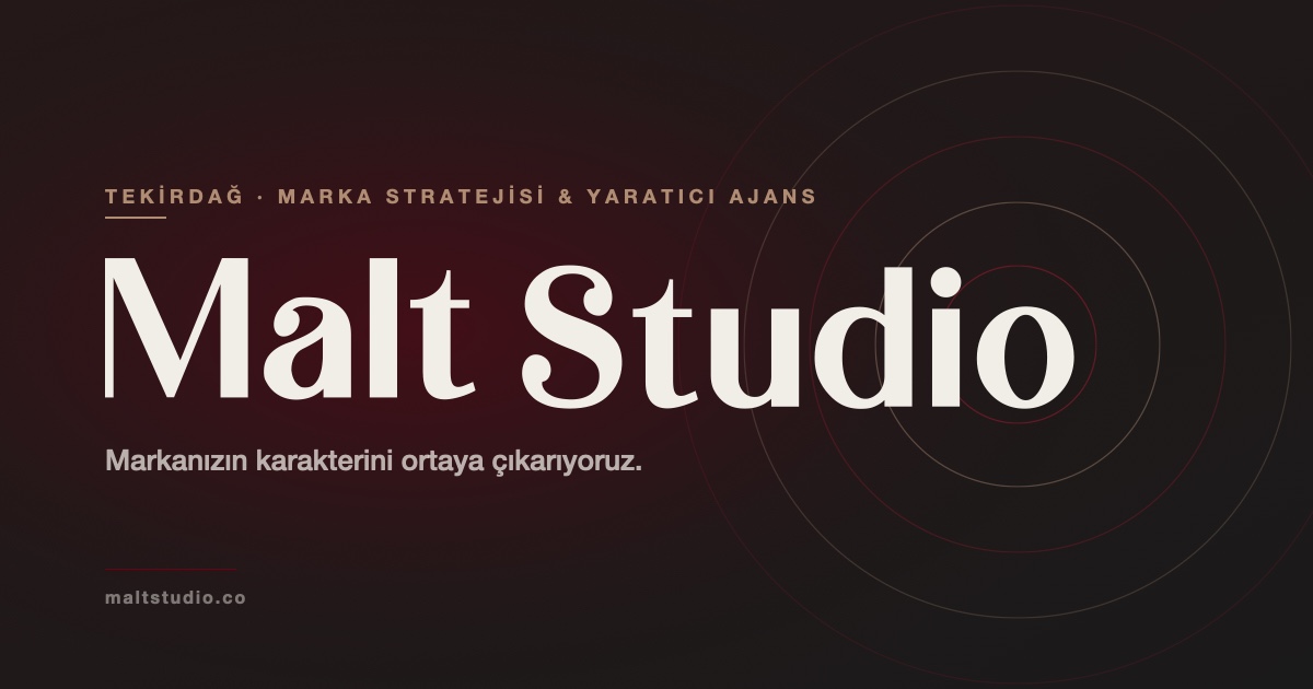 Tekirdağ Reklam Malt